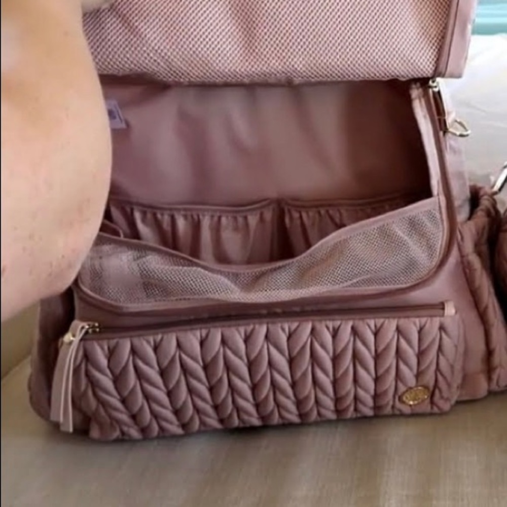 Backpack diaper bag